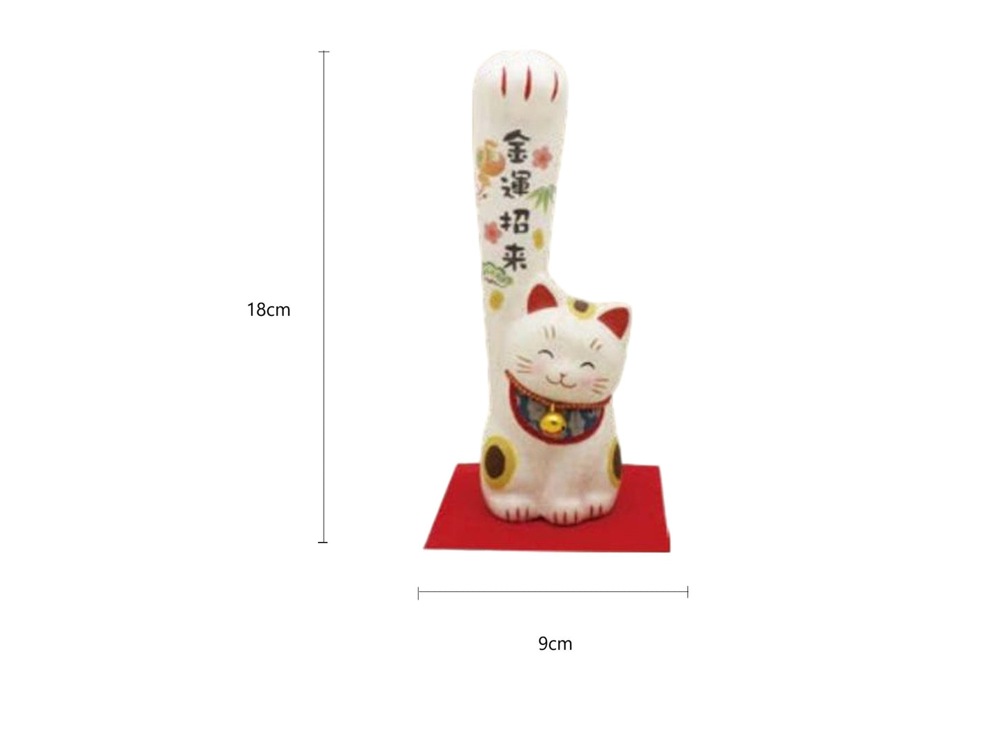 2025522/2025529 6-681/6-740 Mount Fuji Lucky Cat 5*5*13cm/Good Fortune Lucky Cat 9*9*18cm With Gift Box
