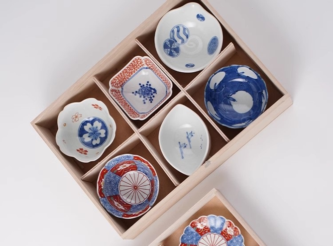 2023405set Ran Jin Xing Bian Small Bowl 6Pcs/Unit With Gift Box