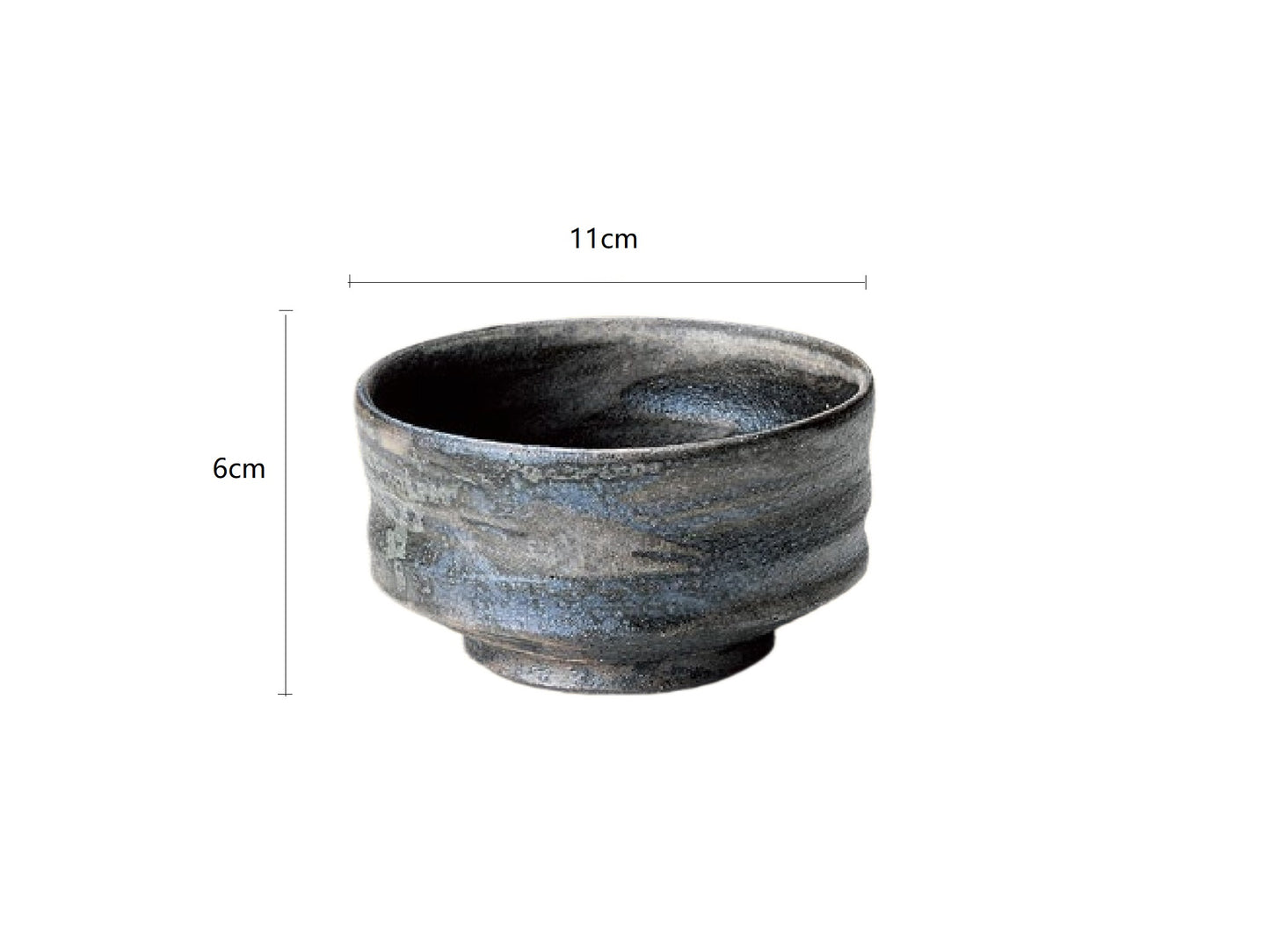 SP3023156Brush Handmade Tea Bowl 11*6cm