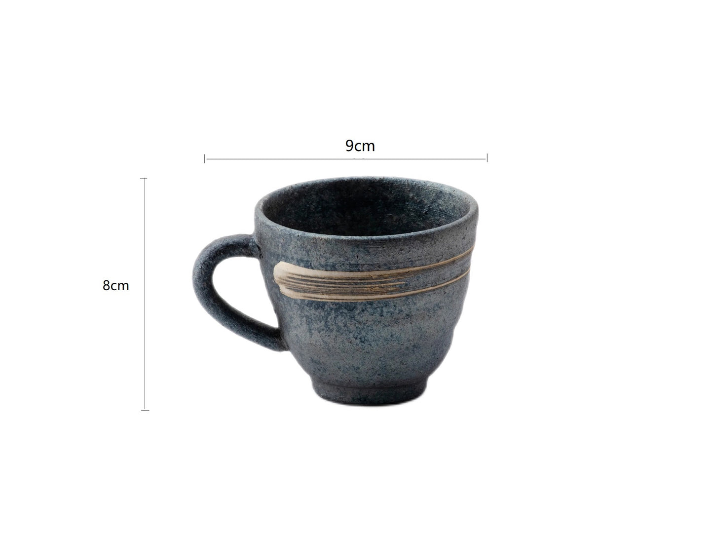 SP3023194 Gold Brush Handmade Cup 9*8cm