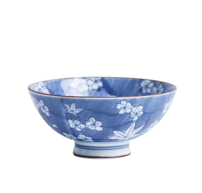 2023061/2023062/2023063/2023064/2023065/2023066/2023067 Blue And White 11.5*5cm Small Bowl 1Pcs/Unit