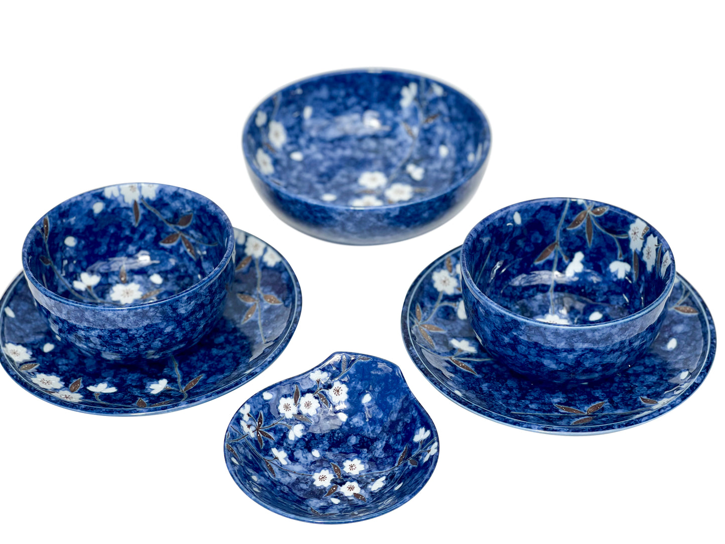 Blue Sakura 6Pcs/Unit