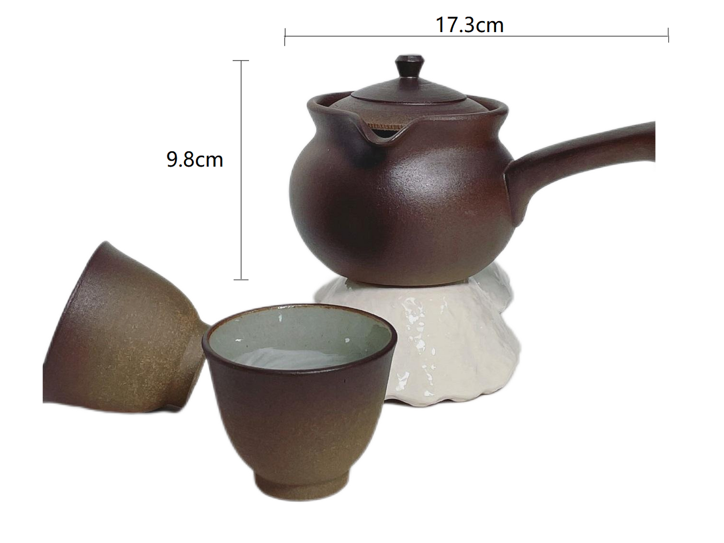 2023110/2023111 Banko Yaki Teapot 300ml/Tea Cup