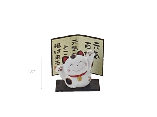 2025503 30-24 Vigorous Cat Ornament 10cm With Gift Box
