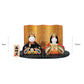 2025505set/2025506set/2025507set Color-Painted Hina Doll 5.5-6cm/Iridescent Sitting Prince Hina Doll 7.5-8cm/Iridescent Hina Doll 5.5-6cm