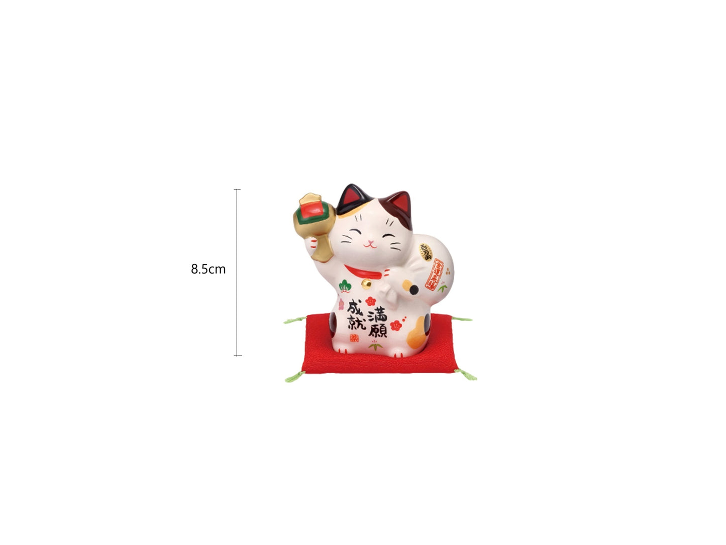 2025510/2025511/2025512 Wish-Granting Lucky Cat 8.5cm/Blessed Parent-Child Lucky Cat 3.5cm/Good Dream Parent-Child Lucky Cat 5.5cm With Gift Box