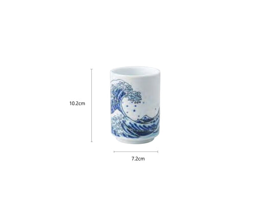 2025545 3-62-1 Fuji Through Waves Cup 7.2*10.2cm