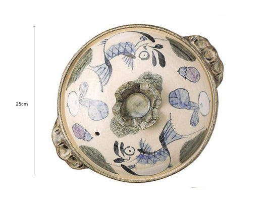 2025552 16-04244 Fish and Vegetable No.8 Deep Pot 25cm