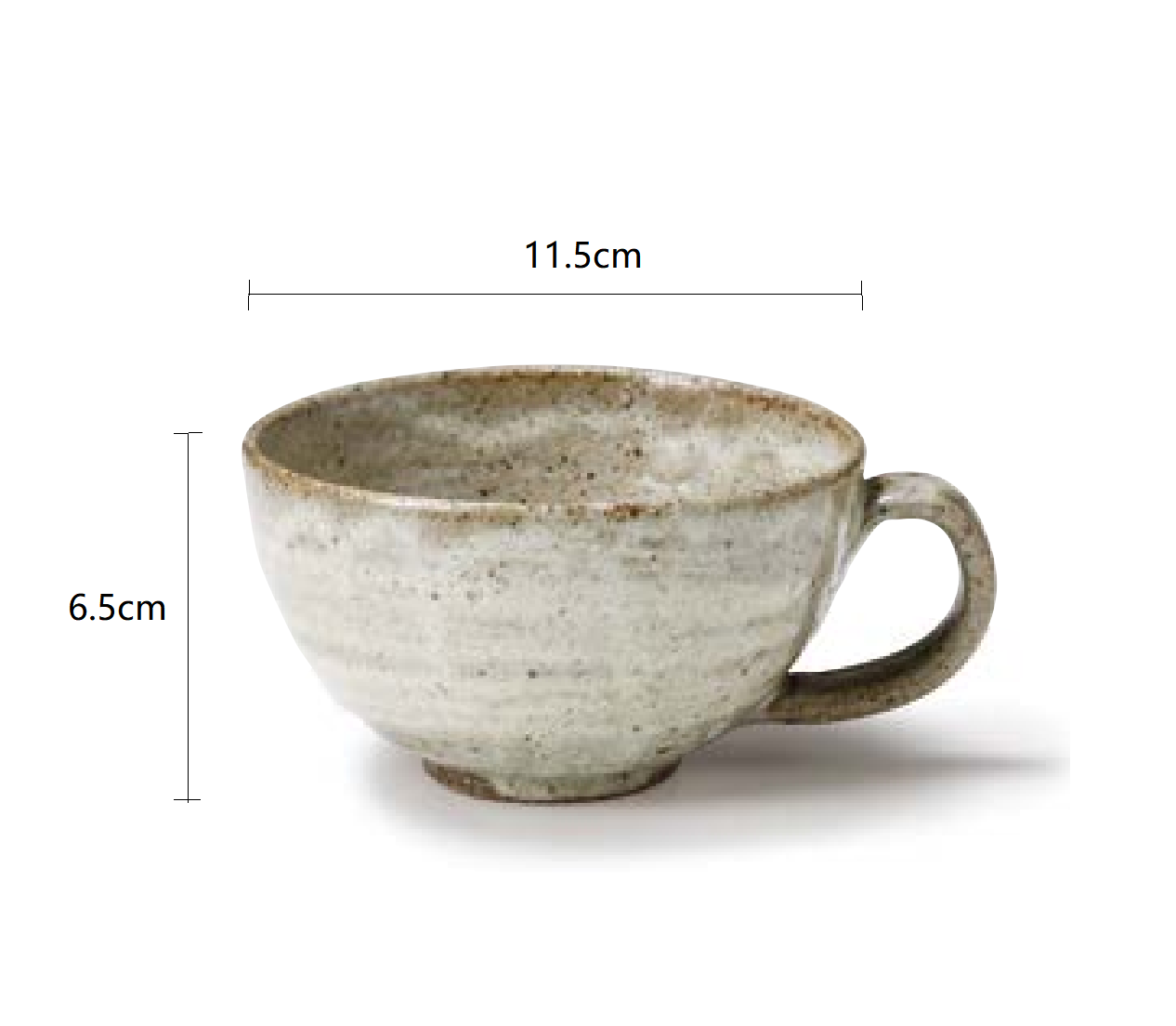 SP3023105 Brush Handmade Cup 11.5*6.5cm