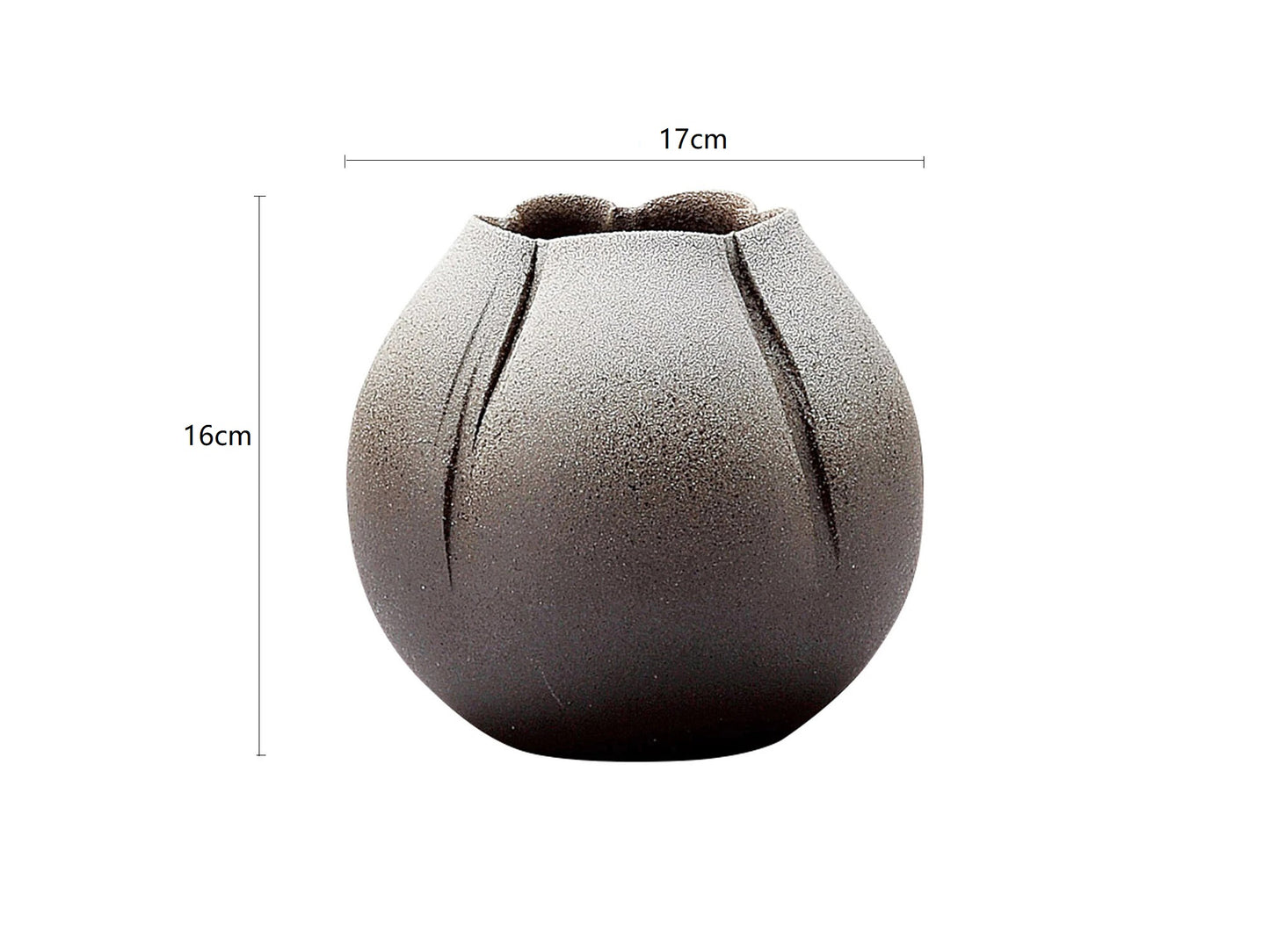 SP3023145 Snow Sphere Handmade Vase 17*16cm
