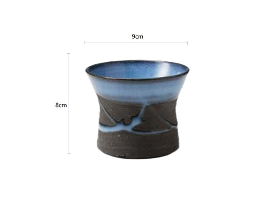 SP3023170 Cyan Blue Handmade Small Cup 9*8cm