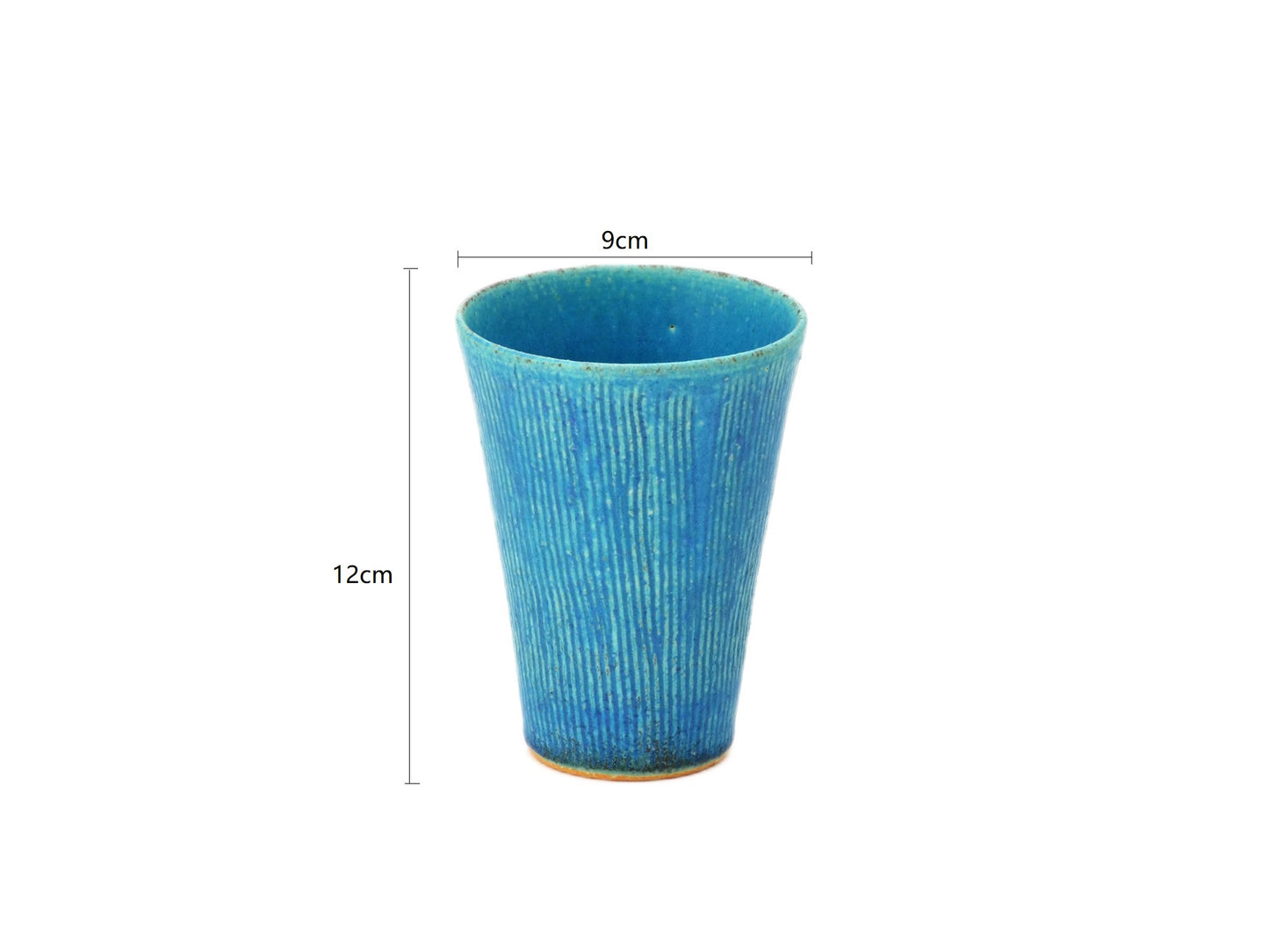 SP3023172 Blue Handmade Tall Glass 9*12cm