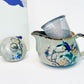 2023001/2023002 Kutani-Ware Flower And Bird One Teapot 330ml Two Teacups 200ml+150ml