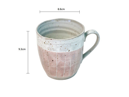 2023129/2023130 Pink And White/Grey And White Mug 360ml