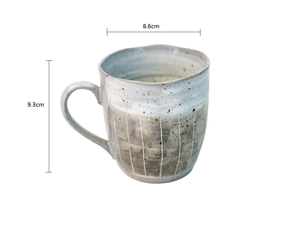 2023129/2023130 Pink And White/Grey And White Mug 360ml