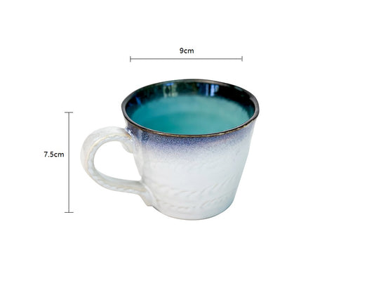 2023127 Blue And White Coffee Cup 250ml