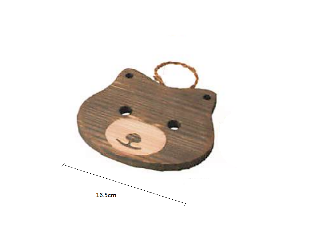 2023231 Little Bear Pot Mat 16.5*14cm