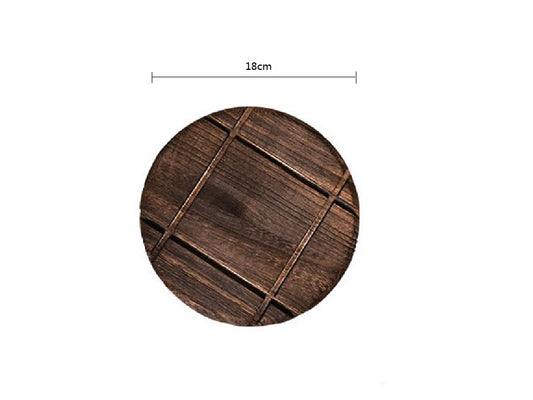 2023232 Wooden Pot Mat 18*1.5cm