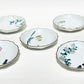 2023020set Kutani-Ware No.4.5 Cat Dish 5Pcs/Unit