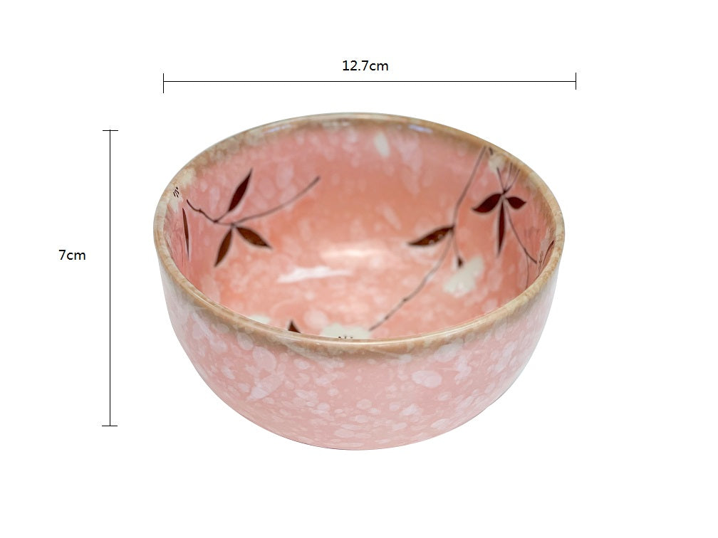 2023089 Pink Sakura 12.7 * 7cm Small Bowl