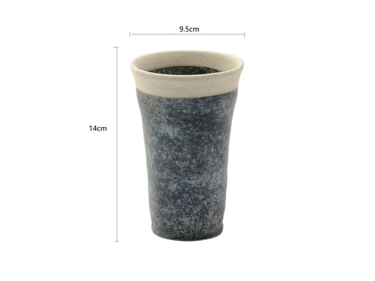 SP3023184/SP3023185 White Edge Handmade Tall/Medium Cup